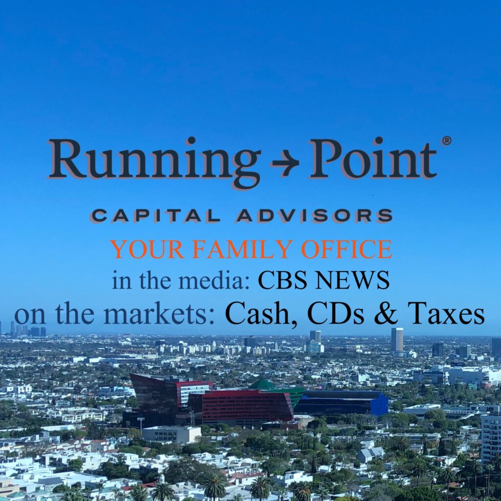 Cash, CDs, and Taxes