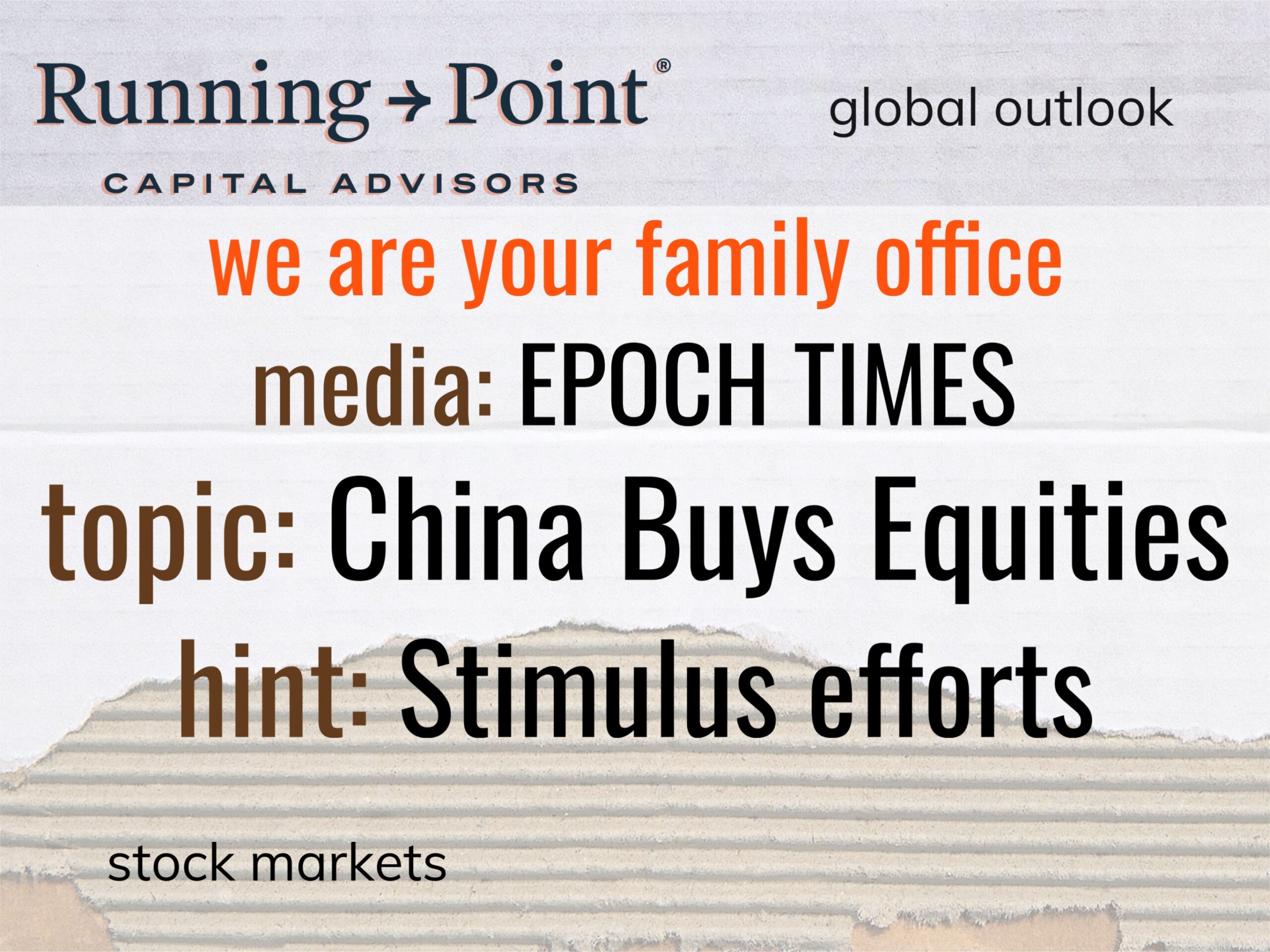 Epoch Times: China Buys Equities