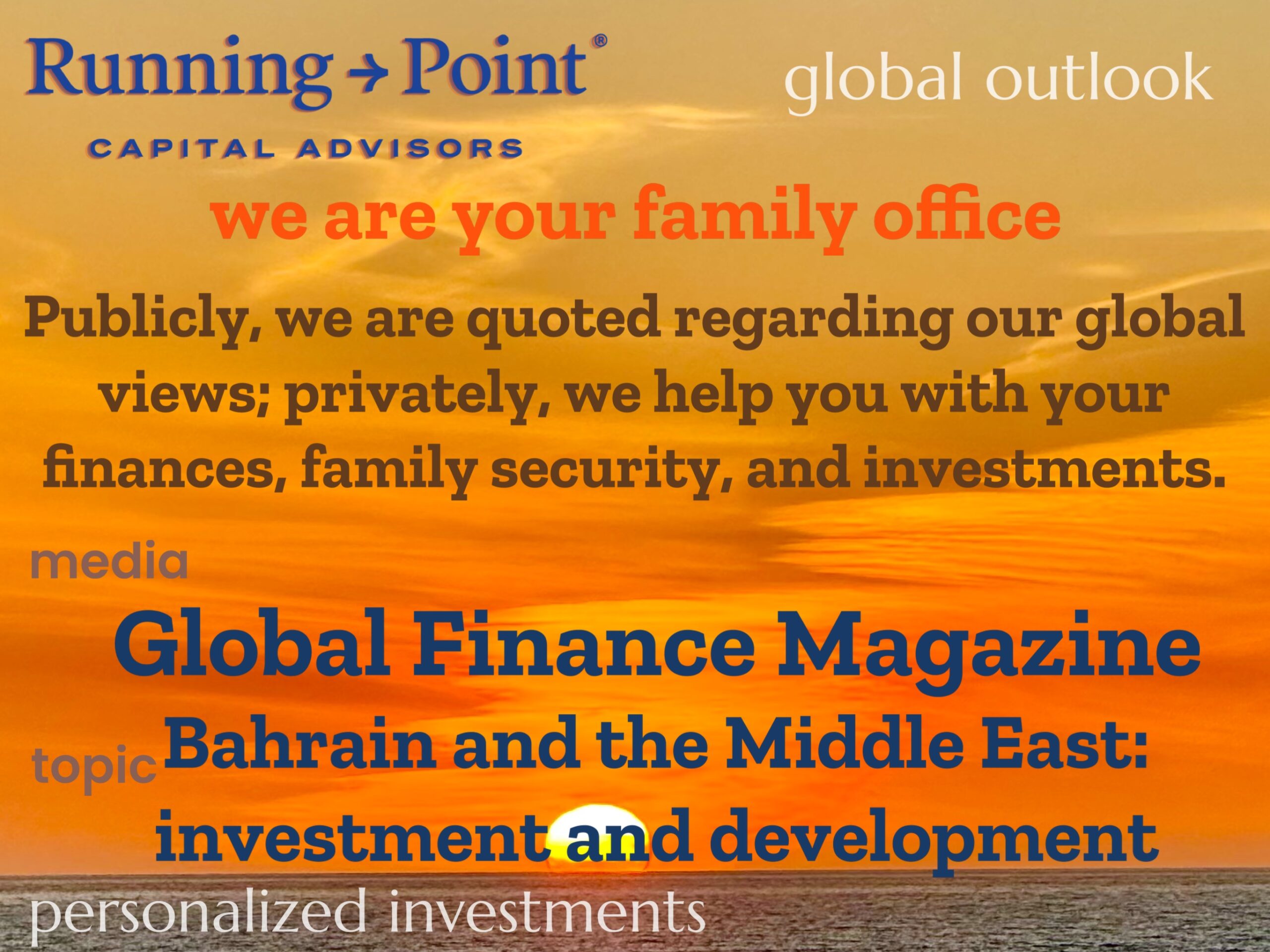 Global Finance Magazine: Bahrain and the Middle East