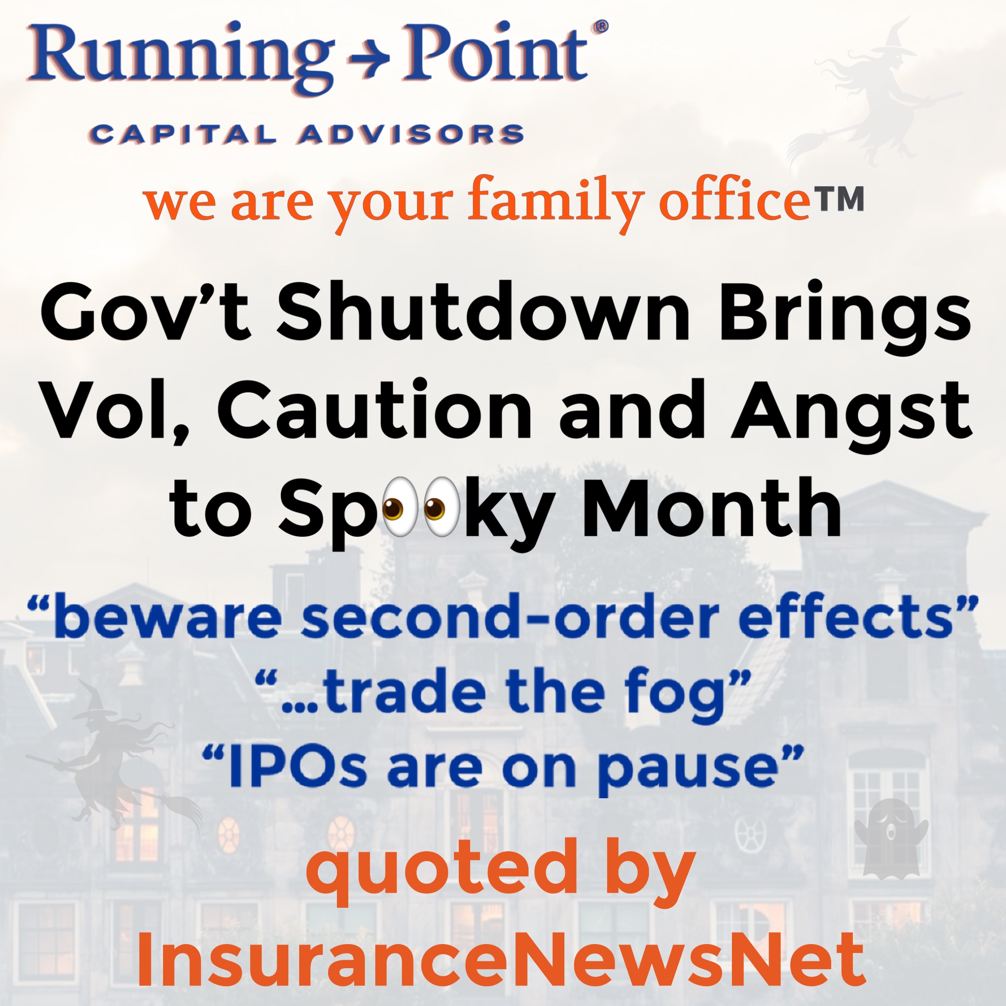 GOVERNMENT SHUTDOWN BRINGS VOLATILITY, CAUTION—AND INVESTOR ANGST